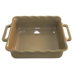 Керамические формы для выпечки Appolia Форма квадратная 27,5 см DELICES SAND 27,5х23,3х6,8см 2,2л