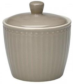 Сахарницы, Конфетницы Greengate Сахарница Alice warm grey