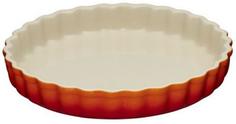 Керамические формы для выпечки Le Creuset Рифленая форма 24см Оранжевая лава