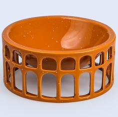 Миски Doiy Миска сервировочная керамическая Hestia оранжевая