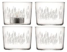 Подсвечники LSA Набор из 4 подсвечников Fir 6 см