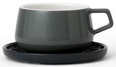 Чашки VIVA Scandinavia Ella™ Чайная чашка с блюдцем 0,3 л, фарфор, мятный