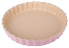 Посуда для запекания LE CREUSET Рифленая форма для запекания 28см, каменная керамика, розовый шифон