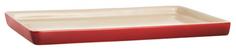 Блюда LE CREUSET Сервировочное блюдо 33/20/2 см, каменная керамика, вишневый