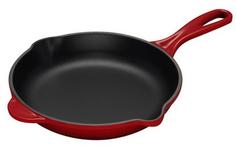 Чугунные сковороды LE CREUSET Сковорода, 23 см, чугун, вишня