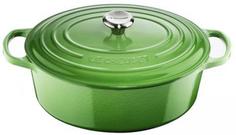 Чугунные кастрюли LE CREUSET Кастрюля овальная для запекания 27 см, чугун, розмарин