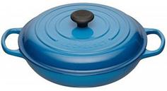 Чугунные кастрюли LE CREUSET Низкая кастрюля 30 см, чугун, марсель