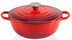 Чугунные казаны и воки LE CREUSET Казан La Marmite, Вишня, 26 см (4 л)