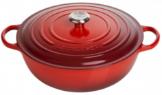 Чугунные казаны и воки LE CREUSET Казан La Marmite, Вишня, 32 см (7 л)
