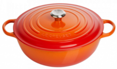 Чугунные казаны и воки LE CREUSET Казан La Marmite, Огненная лава, 32 см (7 л)