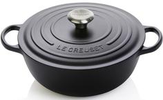 Чугунные казаны и воки LE CREUSET Казан La Marmite, Черный матовый, 32 см (7 л)