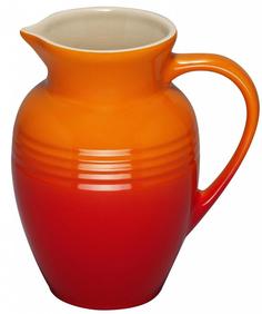 Кувшины LE CREUSET Кувшин 1л, каменная керамика, оранжевая лава