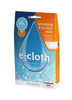 Тряпки и салфетки E-cloth Сменная насадка для швабры для ванных комнат 27 х 13 см