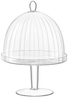 Блюда для торта, Этажерки, Фруктовницы LSA Подставка для торта с крышкой Aurelia D25 см