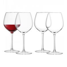 Наборы бокалов для красного вина LSA Набор из 4 бокалов для красного вина Wine 400 мл