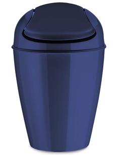 Мусорные вёдра Koziol Корзина для мусора с крышкой DEL S, 5 л, синяя