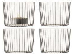 Подсвечники LSA Набор из 4 подсвечников для чайных свечей Gio В6см