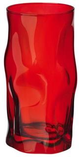Наборы стаканов Bormioli Rocco Sorgente Cooler Red набор высоких стаканов 6 шт, 460 мл