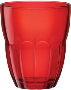 Наборы бокалов для воды Bormioli Rocco Ercole Red Set of 3 pcs 230 мл набор стаканов 3 шт, 230 мл