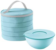 Контейнеры Guzzini Набор термосумка+контейнер Handy круглый голубой