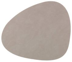 Подстановочные салфетки LIND DNA NUPO light grey подстановочная салфетка фигурная 37x44 см, толщина 1,6 мм