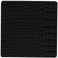 Подстаканники LIND DNA CROCO black подстаканник квадратный 10x10 см, толщина 2мм