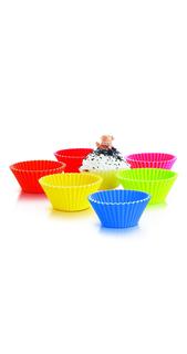 Силиконовые формы для выпечки Silicone Zone Набор для кексов из 6 силиконовых форм