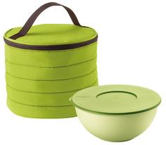 Контейнеры Guzzini Набор термосумка+контейнер Handy круглый зелёный