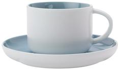 Чашки Maxwell & Williams Оттенки Чашка с блюдцем (голубая) без инд.упаковки