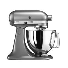 Планетарные миксеры KitchenAid Планетарный бытовой миксер Artisan, дежа 4,83 л, 3 насадки, серебристый