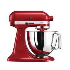 Планетарные миксеры KitchenAid Планетарный бытовой миксер Artisan, дежа 4,83 л, 3 насадки, красный