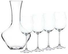Декантеры Nachtmann Vivendi Premium Decanter Set 5, набор бокалов + декантер для красного вина 0.75 л, 5 пр.