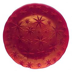 Блюда Nachtmann Stars Charger Plate Red, тарелка