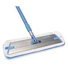 Губки, Щётки E-cloth Швабра для уборки с телескопической ручкой (голубая)