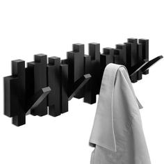 Вешалки и крючки Umbra Вешалка настенная Sticks черная