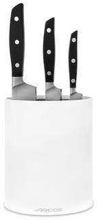 Наборы ножей Набор из 3-х ножей с белой подставкой ARCOS 7941 MANHATTAN