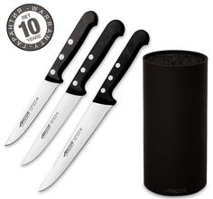 Наборы ножей Набор из 3-х ножей с черной подставкой ARCOS 7940 UNIVERSAL