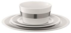 Тарелки LSA Набор посуды из 3 предметов Space платина