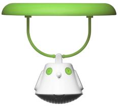 Ситечки QDO Емкость для заваривания чая с крышкой Birdie Swing зелёная