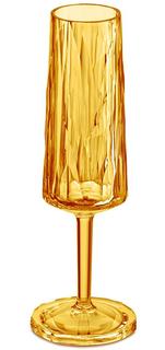 Бокалы для игристых вин Koziol Бокал для шампанского Superglas CLUB NO. 5, 100 мл, жёлтый