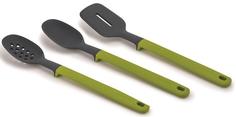 Наборы кухонных инструментов Joseph Joseph Набор из 3 кухонных инструментов Elevate серо-зелёный