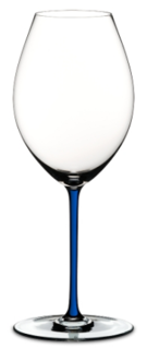 Бокалы для красного вина Riedel Fatto a Mano - Фужер Old World Syrah 650 мл хрустальное стекло с синей ножкой 4900/41D