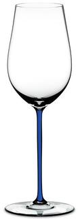 Бокалы для белого вина Riedel Fatto a Mano - Фужер Riesling/Zinfandel 395 мл хрустальное стекло с синей ножкой 4900/15D