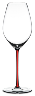 Бокалы для игристых вин Riedel Fatto a Mano - Фужер Champagne Wine Glass 445 мл хрустальное стекло с красной ножкой 4900/28R