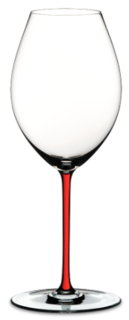 Бокалы для красного вина Riedel Fatto a Mano - Фужер Old World Syrah 650 мл хрустальное стекло с красной ножкой 4900/41R