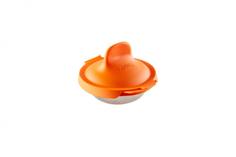Посуда для приготовления в СВЧ Lekue, Форма Пашотница , круглая, оранжевая