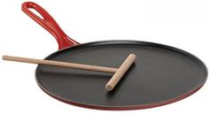 Чугунные сковороды Le Creuset Сковорода блинная 27см, Вишня