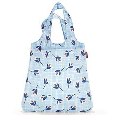 Сумки Reisenthel, Сумка складная Mini maxi shopper leaves blue