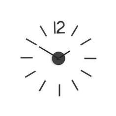 Часы Umbra Настенные часы Blink чёрные