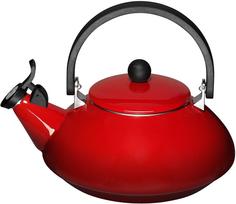 Наплитные чайники Le Creuset Чайник Zen со свистком 1.5л Вишня